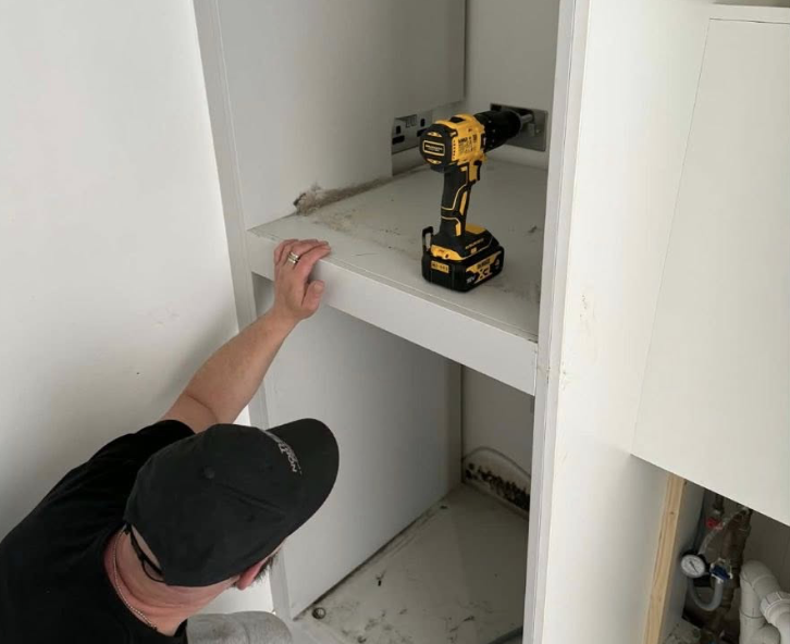 Bespoke joinery and cabinetry detail